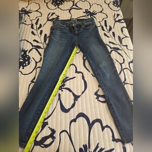 STS Blue Women's Blue Crop Ankle Skinny Jeans Size 27